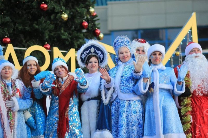 Активисты «Молодой Гвардии» Домодедово присоединились к областному новогоднему «автопробегу Дедов Морозов»