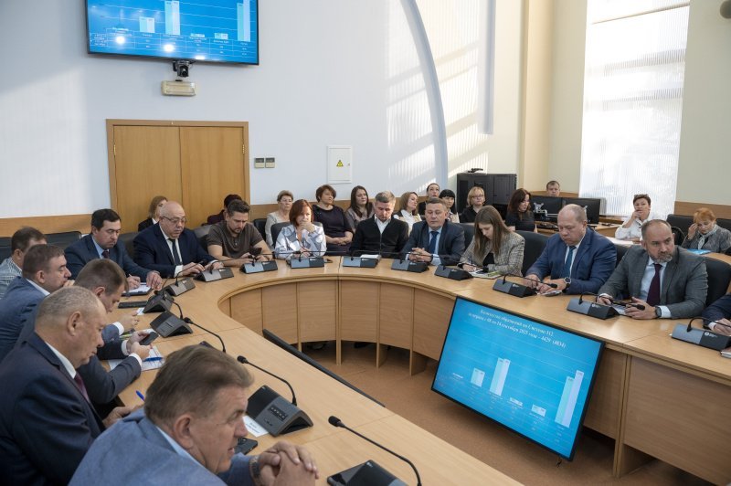 Основные темы еженедельного оперативного совещания с главой Домодедово Евгенией Хрусталевой