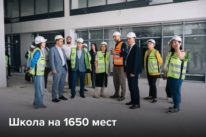 С рабочей поездкой глава Домодедово посетила соцобъекты в ЖК «Прибрежный парк»