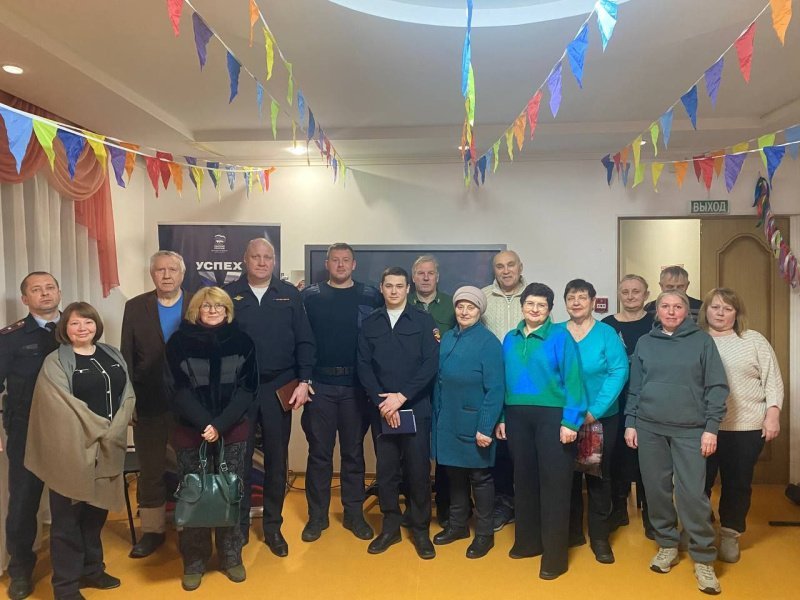 Участковые уполномоченные полиции в Домодедово отчитались перед населением