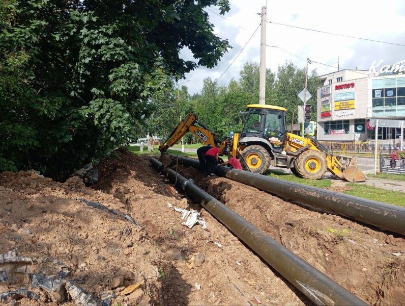 В Домодедово завершена реконструкция тепловой сети котельной «Авиационная»