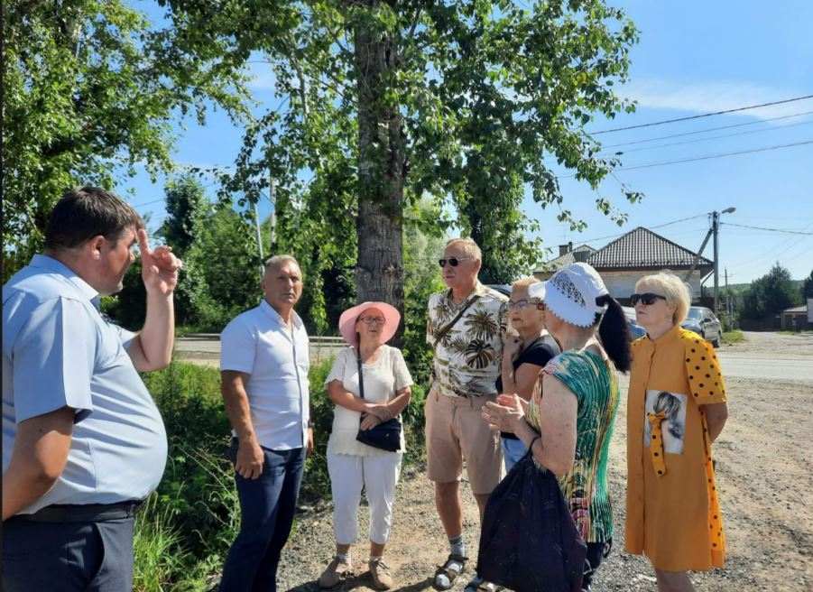 Встреча с активом жителей в СНТ "Константиновец"