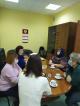 Заседание членов Женсовета в поселке санатория "Подмосковье" 
