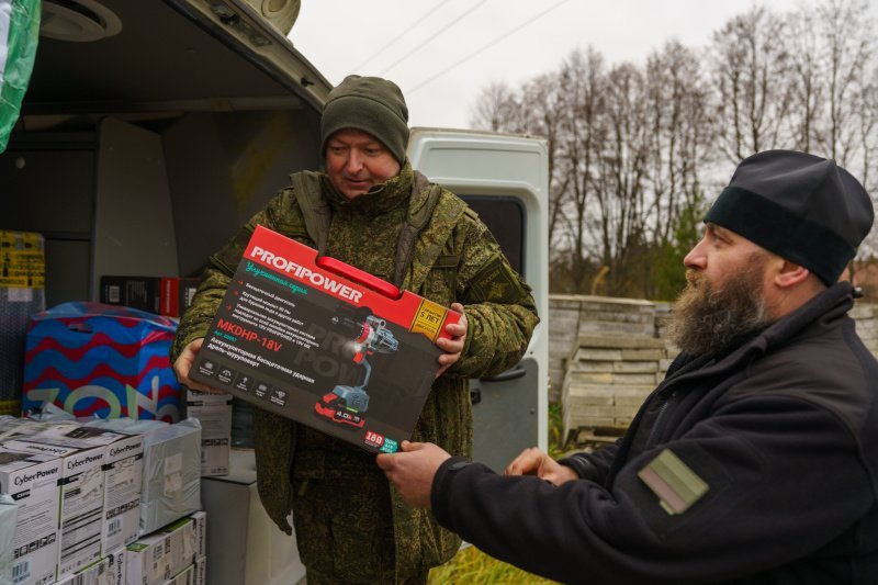 Из Домодедово отправлен очередной гуманитарный конвой для участников СВО