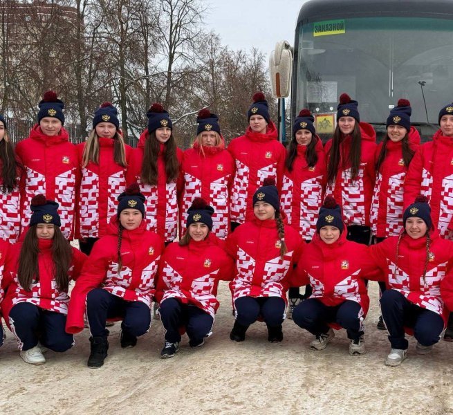 Юные хоккеистки Академии Фетисова успешно показали себя на всероссийской спартакиаде