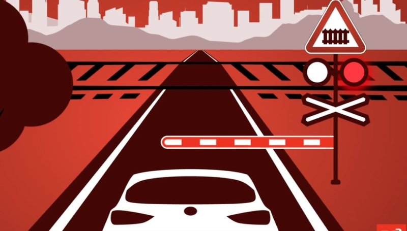 Осторожно на железнодорожных переездах: ваша безопасность в ваших руках