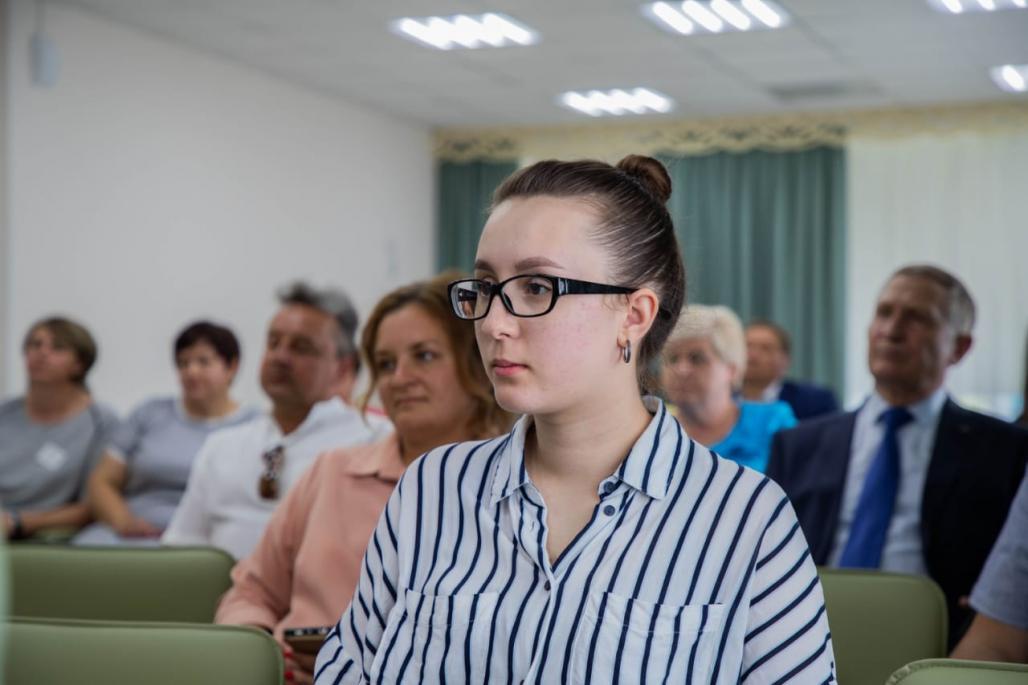 На встрече с активом микрорайона Западный