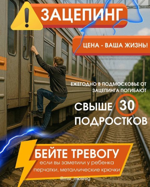 Зацепинг — смертельная опасность!
