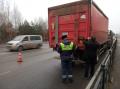 Эвакуация грузового транспорта на ул. Лунная