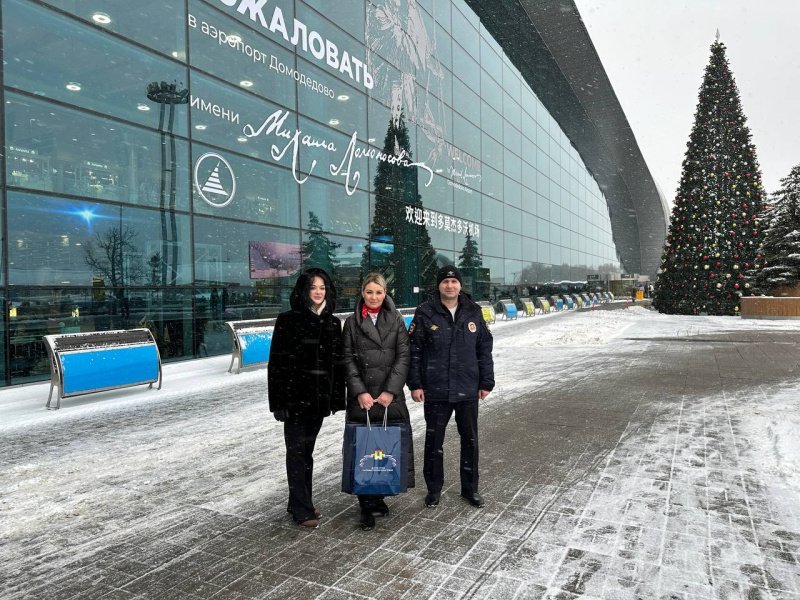 Полицейские в Домодедово встретились с родственниками сотрудников, находящихся в зоне СВО