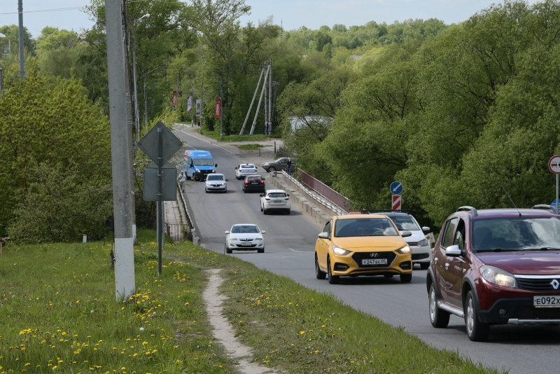 Ограничение движения по мосту через р. Рожайку в ночь с 7 на 8 июня