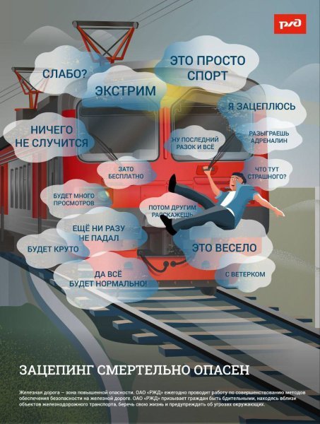 За минувшие сутки на Московской железной дороге зафиксировали сразу два случая зацепинга