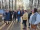 В парке "Взлет" прошла встреча жителей с директором парка "Елочки" по вопросу подтопления отдельных участков на территории парка 