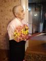 Поздравление с 90-летним юбилеем Игнатовой Нины Николаевны.