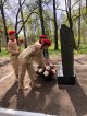 Возложение цветов на Памятниках и Мемориалах ВОВ в мкр. Белые Столбы