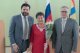 Награждение за активное участие во Всероссийской переписи населения.