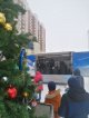 Праздничная Новогодняя Ёлка на Бульваре Строителей