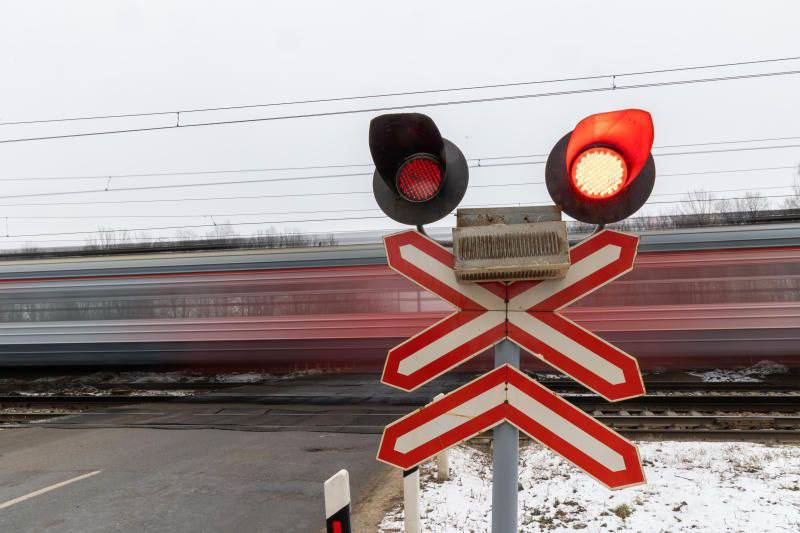 В прошлом году в Подмосковье зафиксировано 9 ДТП на ж/д переездах