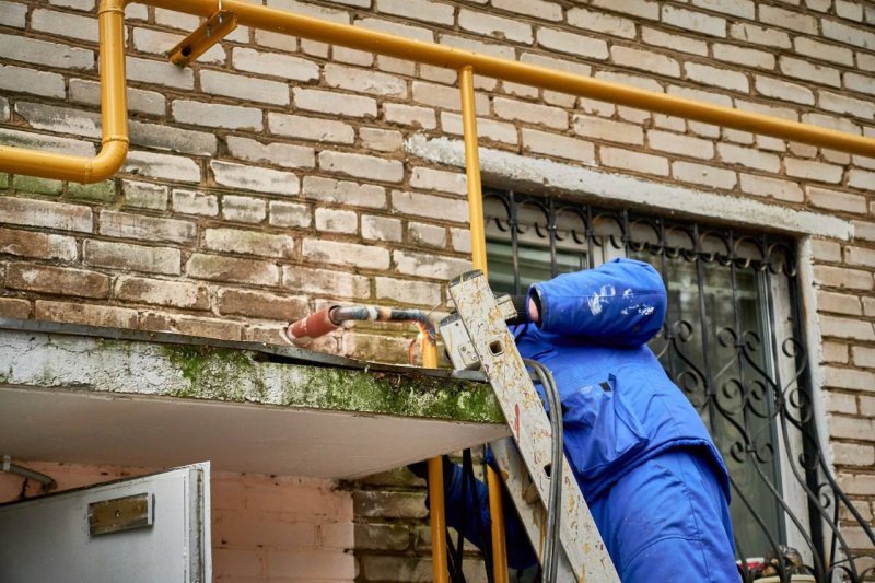 В 17 МКД Домодедово выполнен капремонт систем газоснабжения с начала года