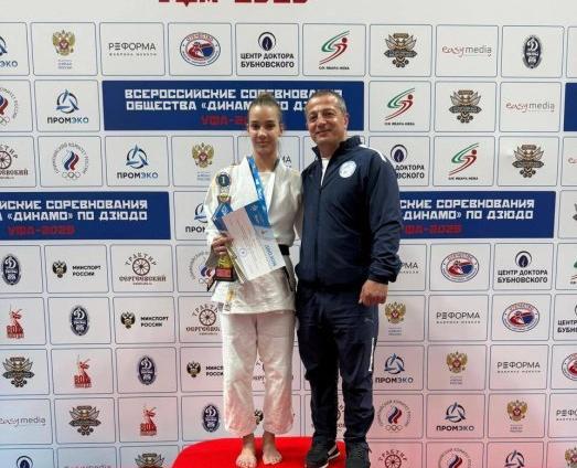 1 место на Всероссийских соревнованиях заняла домодедовская спортсменка! 