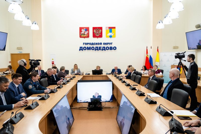 Ключевые темы традиционного оперативного совещания с главой Домодедово Евгенией Хрусталевой и командой администрации